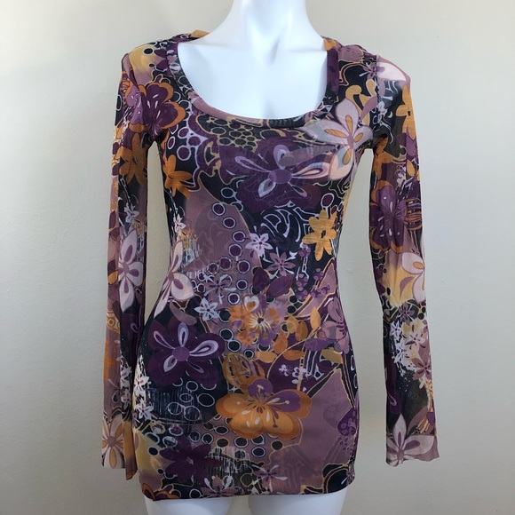 Sweet Pea Tops - Sweet Pea mesh top, size large